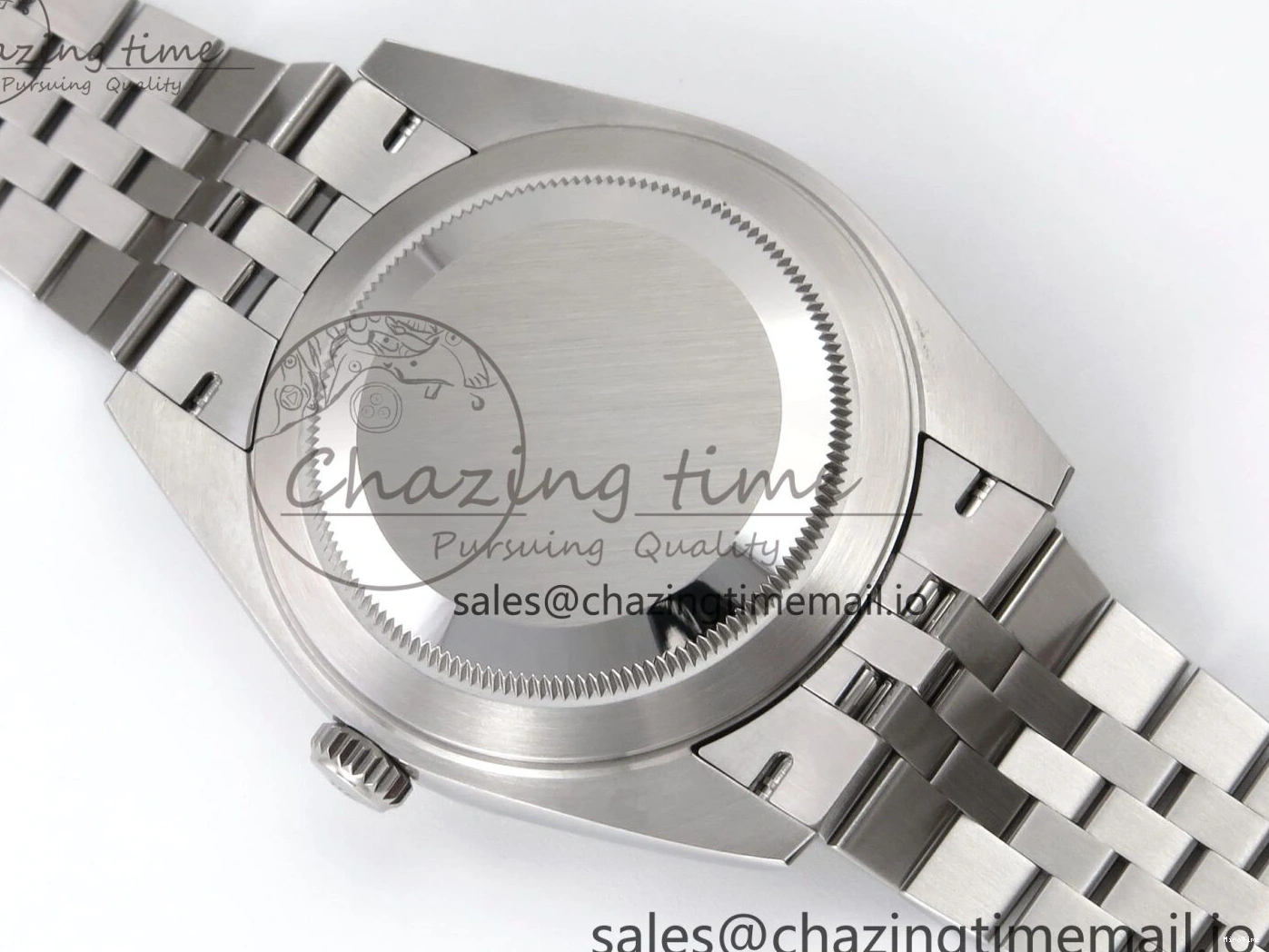 MiroTime 0515 Timeless DateJust 41 126334 EWEF Best Edition Gray Diamonds Dial on Jubilee Bracelet A 1042